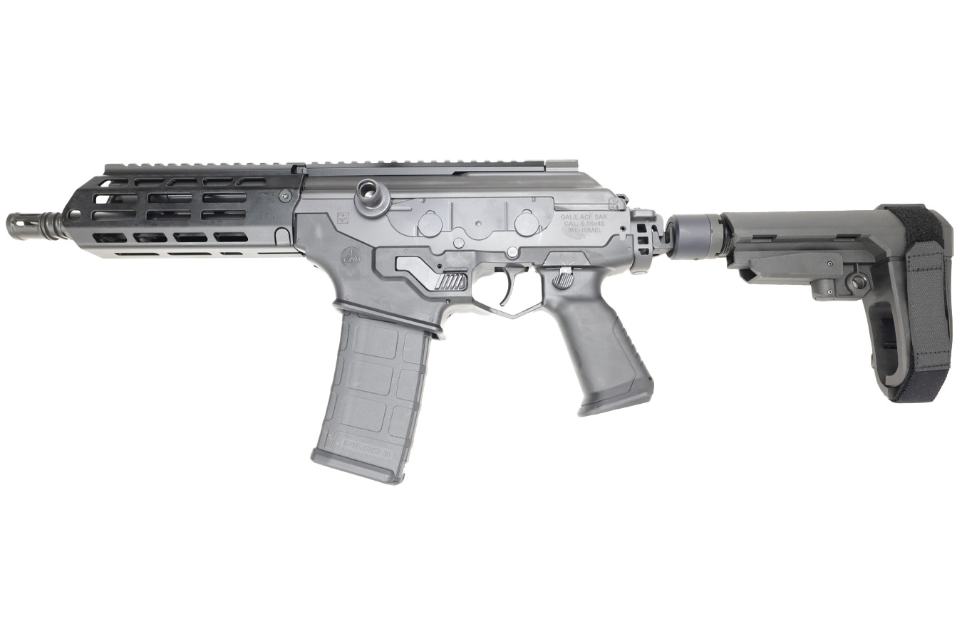 IWI Galil Ace Gen II 5.56mm Semi Automatic Pistol with Side Folding SBA3 Brace